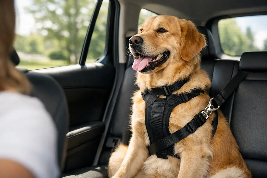 How a Pet Seat Belt for Dogs Makes Rides Safer