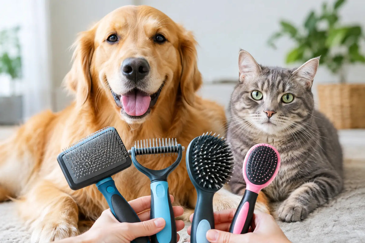 How to Choose Pet Brushes for Cats and Dogs