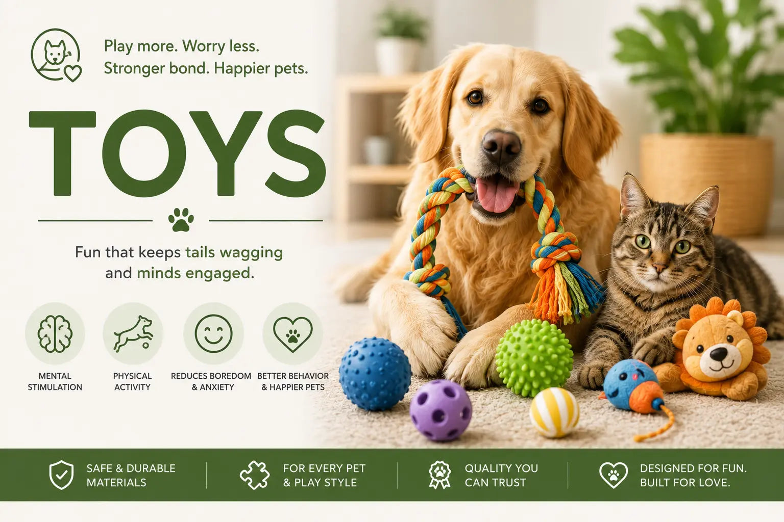 Toys Our Pet House