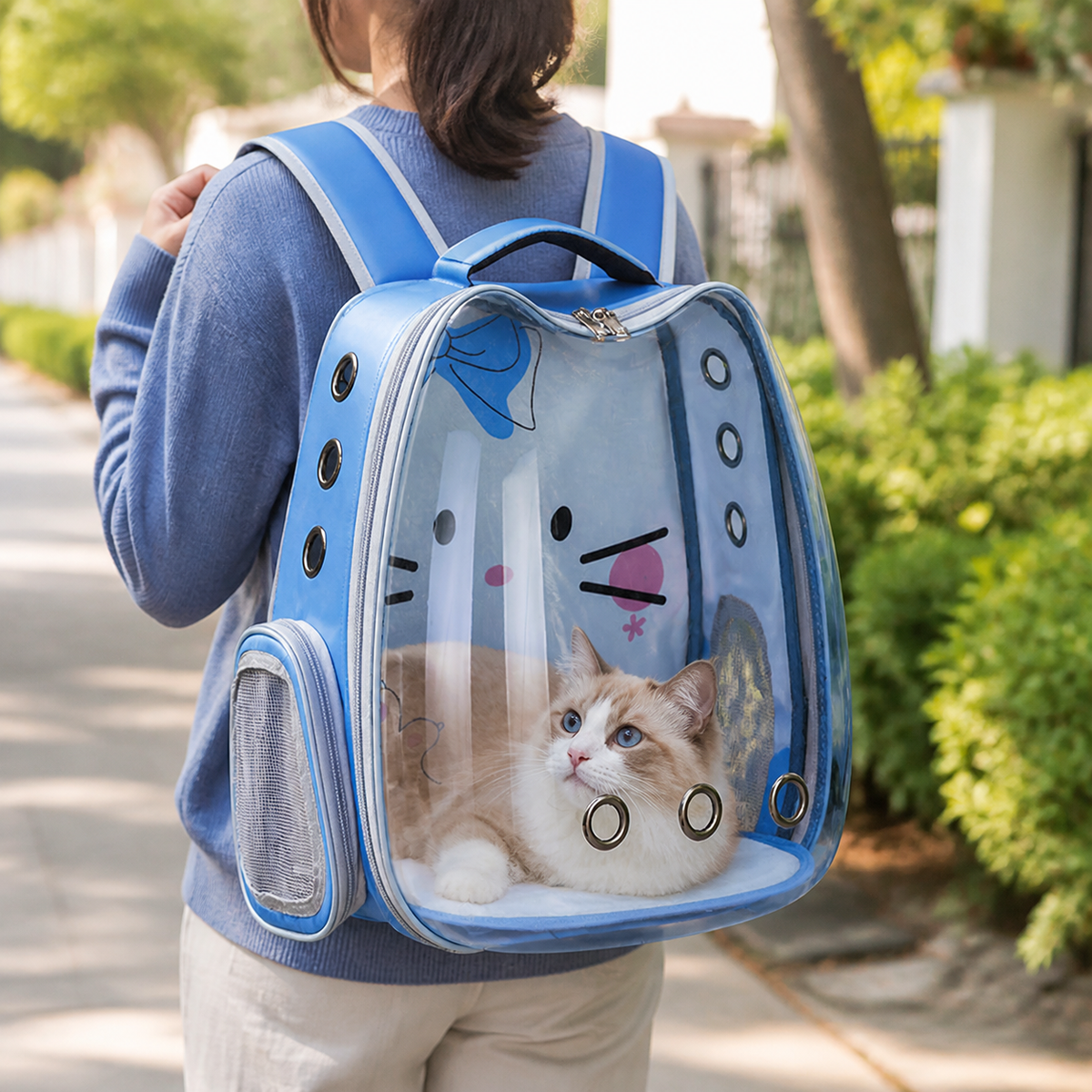 A Hands-Free Space for Cats
