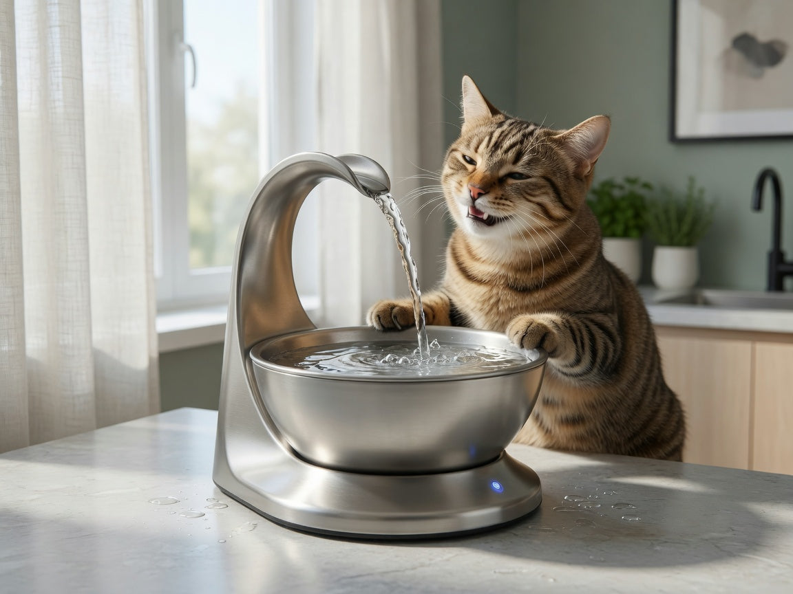 Smart Cat Water Fountain for Picky Drinkers