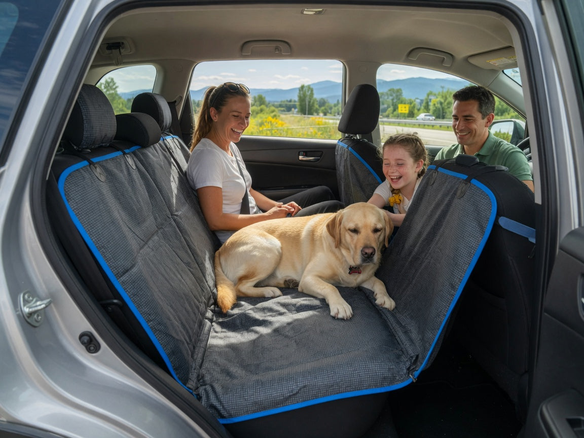 Waterproof Dog Car Seat Cover for Stress-Free Travel